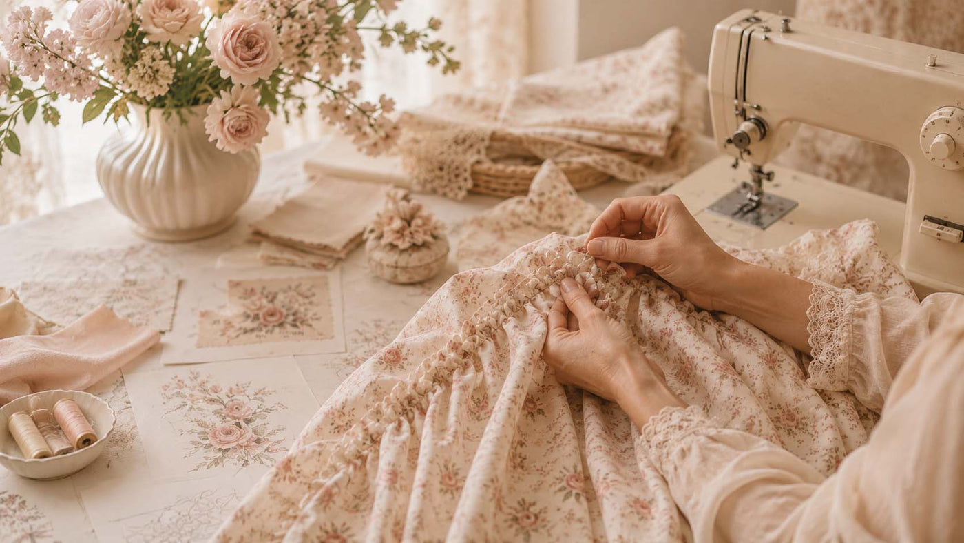 From original artwork to a romantic bedding set.